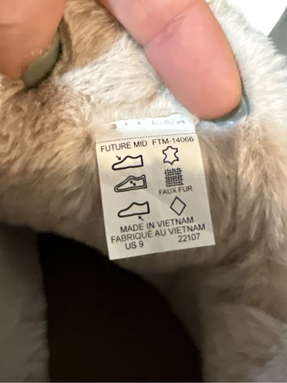 Taos Future Mid Suede Boots - Size 9 - Dark Taupe
